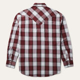 Stetson Shadow Plaid Western Shirt - Stetson - Flyclothing LLC