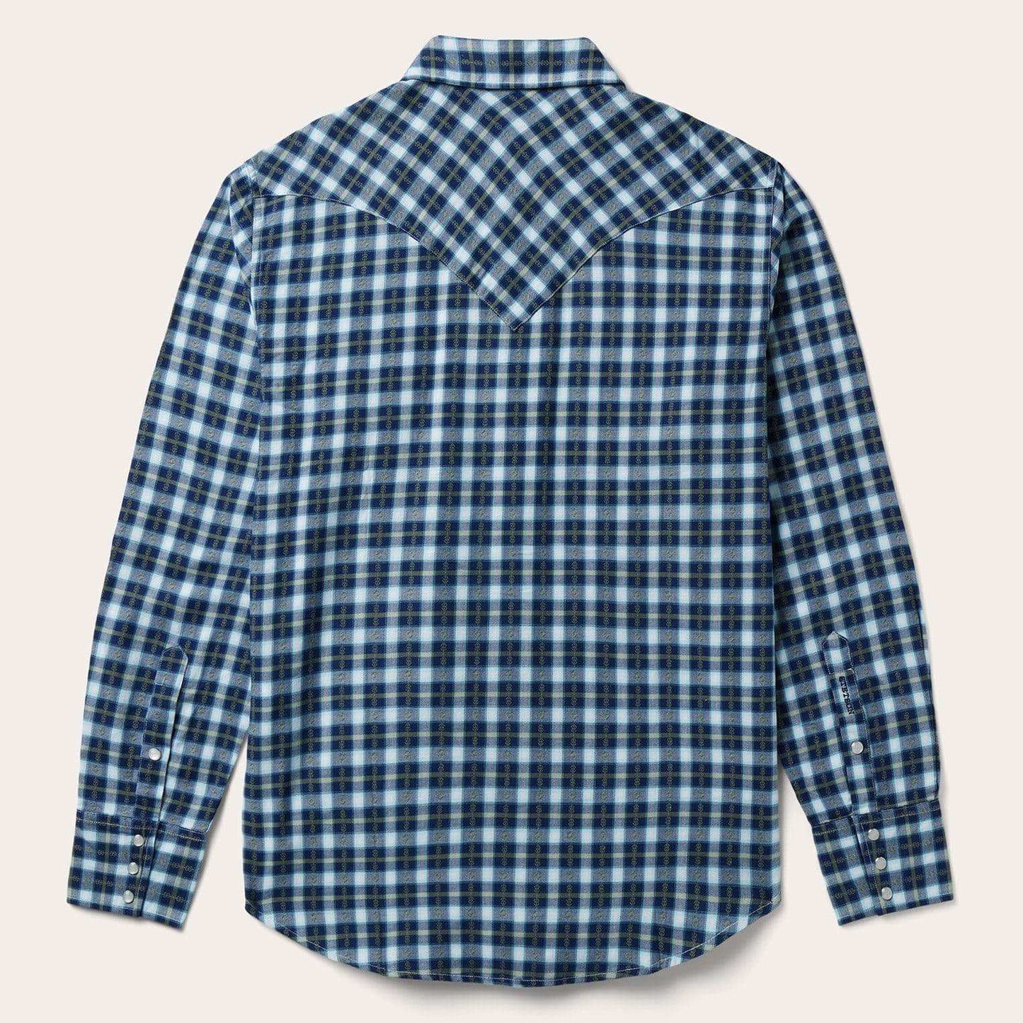 Stetson Plaid Twill Dobby Western Shirt - Stetson - Flyclothing LLC
