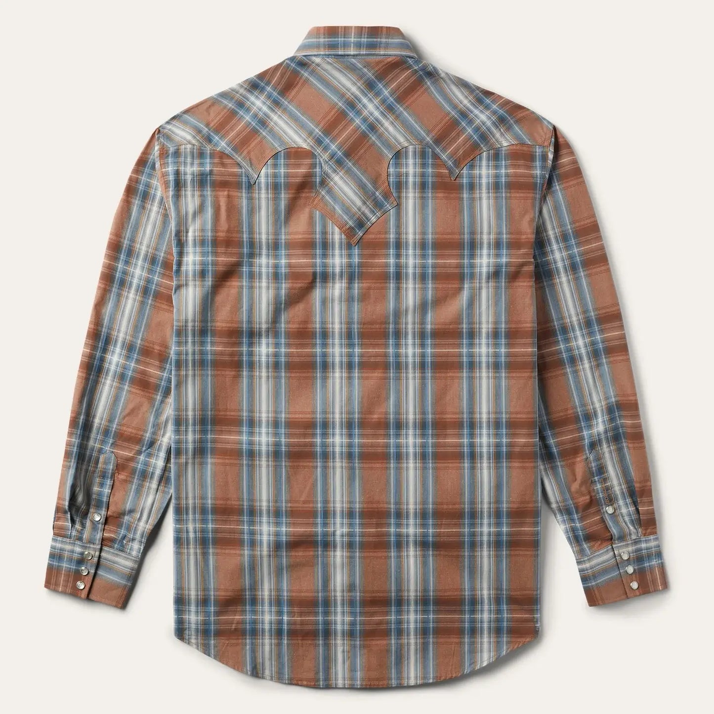 Stetson Rustic Plaid Western Shirt - Stetson - Flyclothing LLC