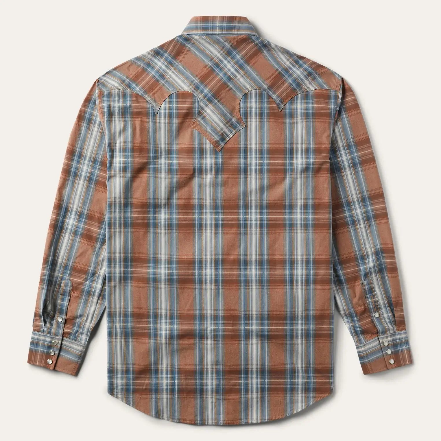 Stetson Rustic Plaid Western Shirt - Stetson - Flyclothing LLC