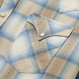 Stetson Sand Plaid Dobby Western Shirt - Stetson