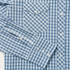 Stetson Modern Snap Front Shirt in Mini Check - Flyclothing LLC