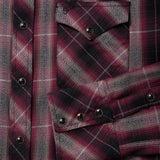 Stetson Red Marl Plaid Western Shirt - Stetson