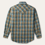 Stetson Khaki Ombre Plaid Shirt - Stetson - Flyclothing LLC