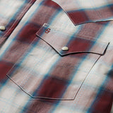 Stetson Wine Plaid Shirt - Stetson - Flyclothing LLC