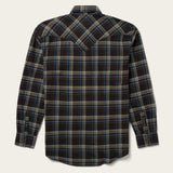 Stetson Brown Plaid Flannel Western Shirt - Stetson - Flyclothing LLC