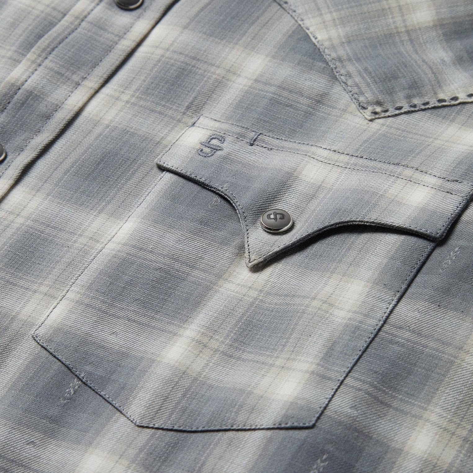 Stetson Dobby Twill Plaid Shirt - Stetson