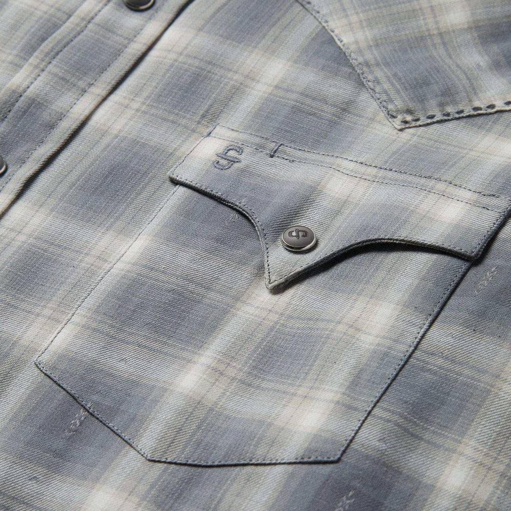 Stetson Dobby Twill Plaid Shirt - Stetson - Flyclothing LLC