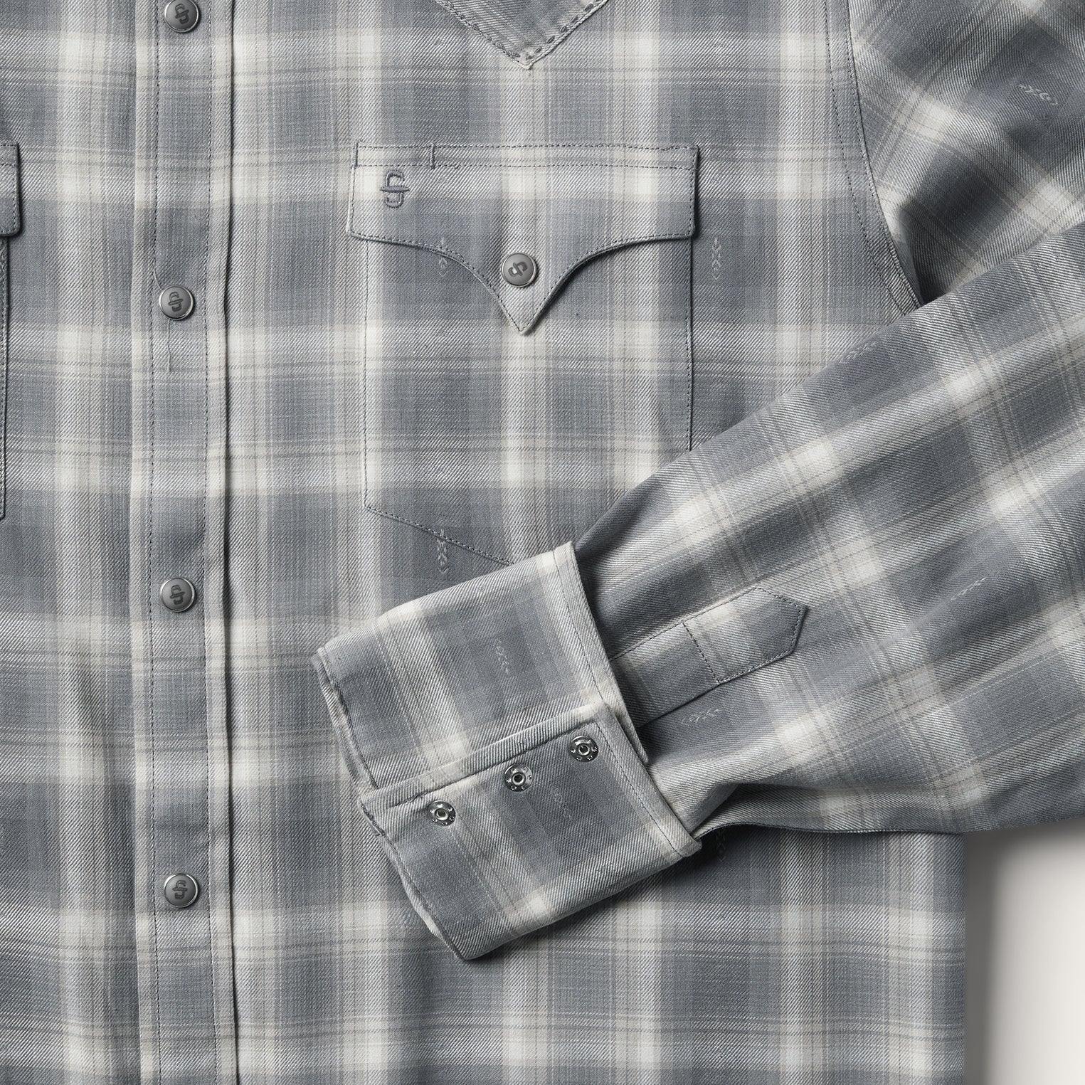 Stetson Dobby Twill Plaid Shirt - Stetson