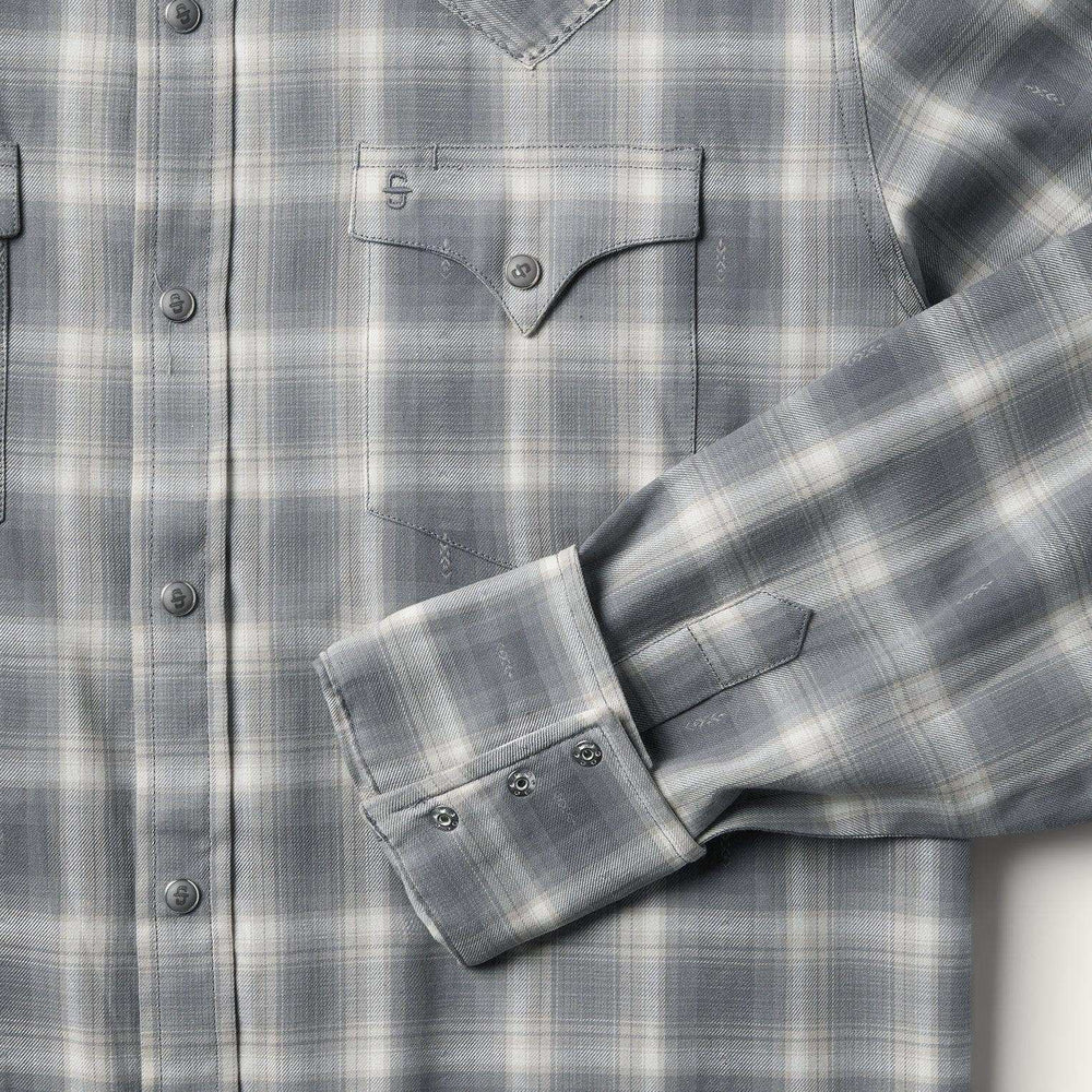 Stetson Dobby Twill Plaid Shirt - Stetson - Flyclothing LLC