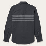 Stetson Border Stripe Twill Western Shirt - Stetson