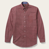 Stetson Micro Print Button-Front Shirt - Stetson - Flyclothing LLC