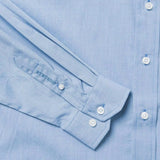 Stetson Blue Solid One-Pocket Snap-Front Shirt - Stetson - Flyclothing LLC