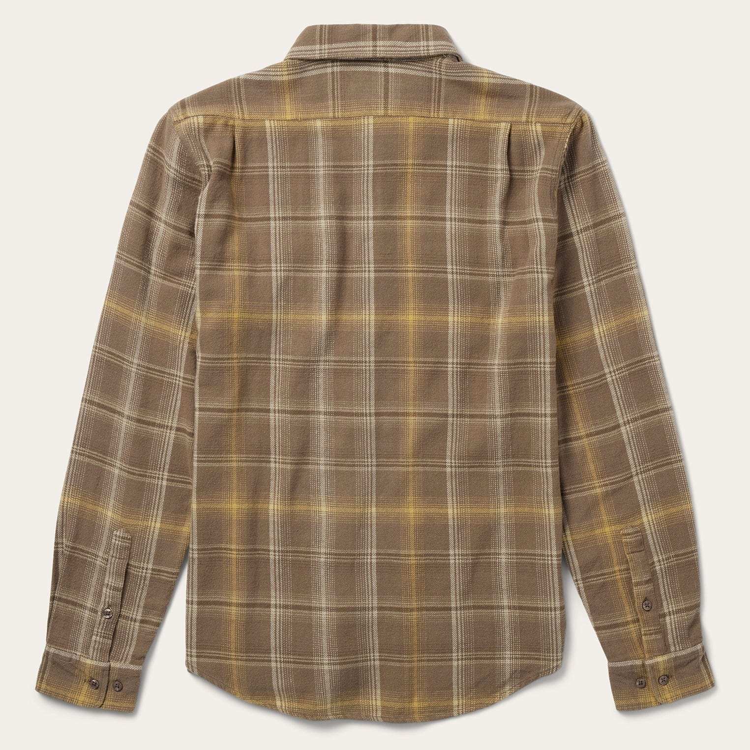 Stetson Brown Flannel Button-Front Shirt - Stetson - Flyclothing LLC
