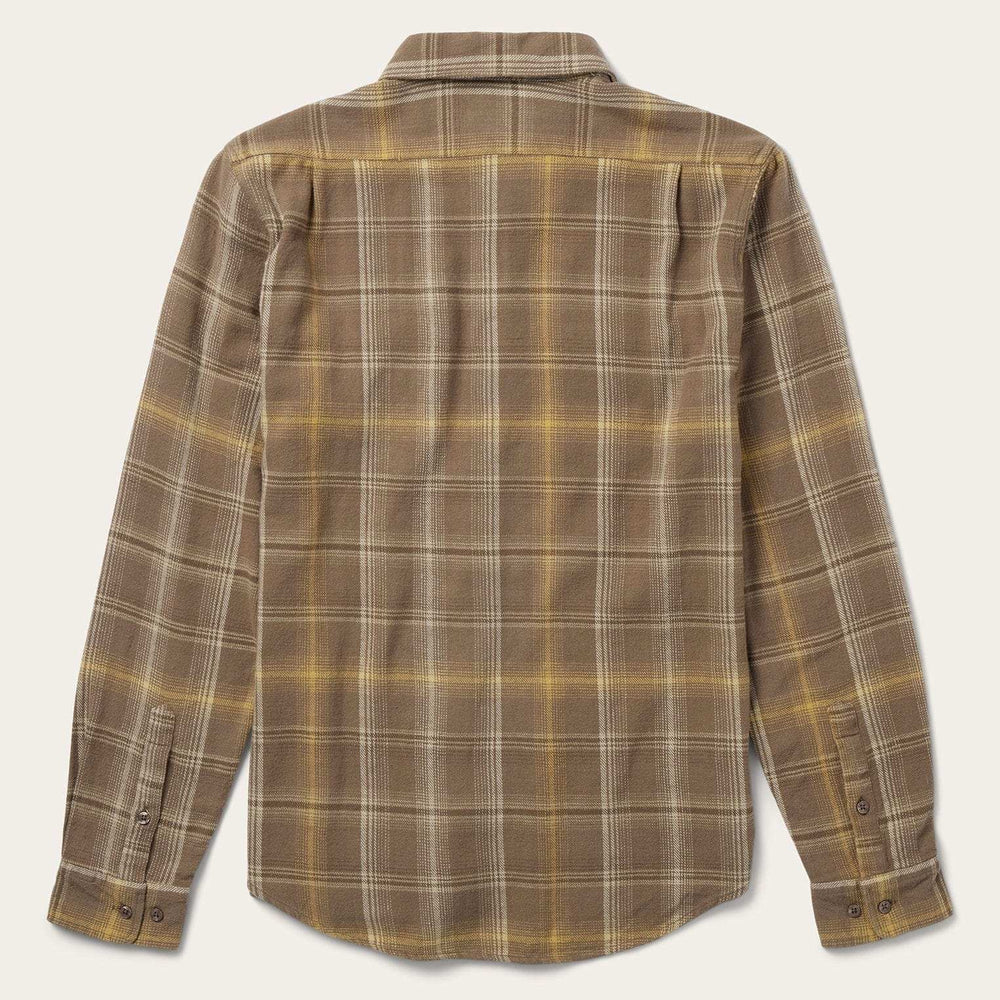 Stetson Brown Flannel Button-Front Shirt - Stetson - Flyclothing LLC