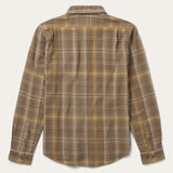 Stetson Brown Flannel Button-Front Shirt - Stetson