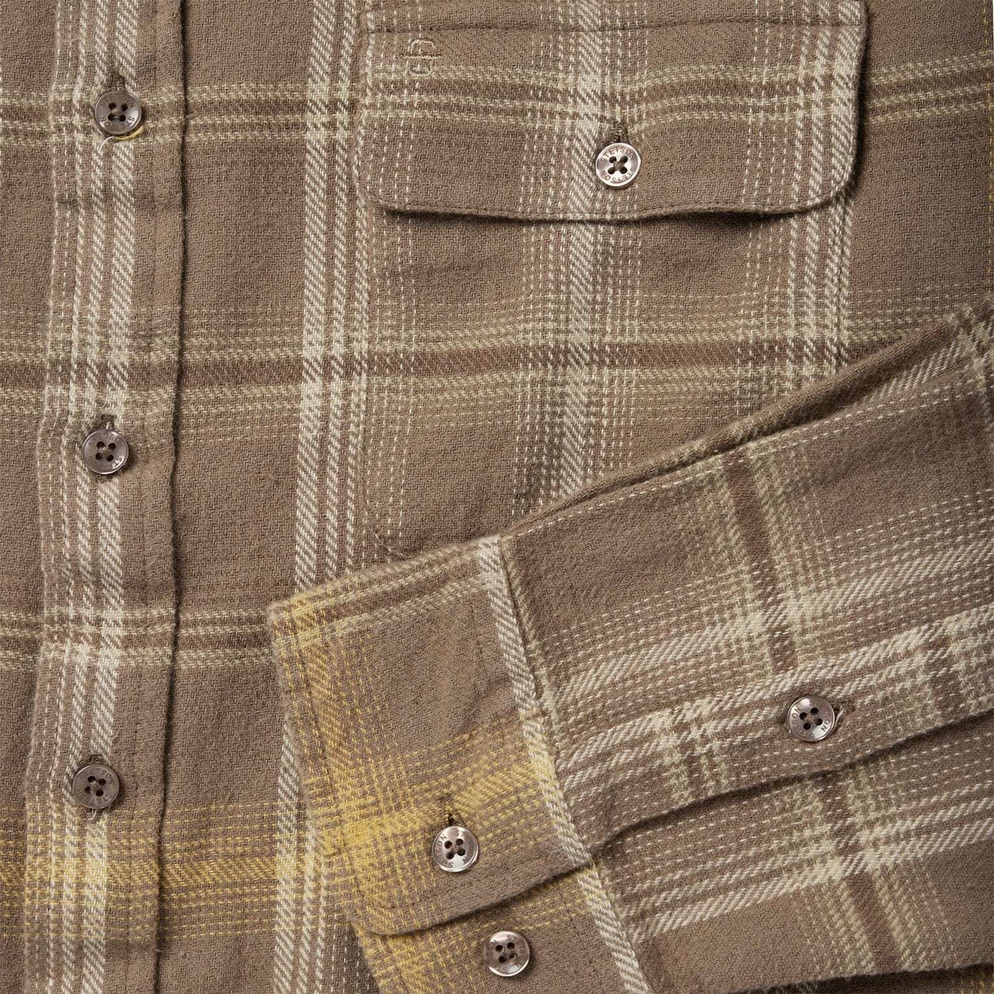 Stetson Brown Flannel Button-Front Shirt - Stetson - Flyclothing LLC
