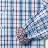 Stetson Blue Diamond Dobby Plaid Shirt - Stetson - Flyclothing LLC