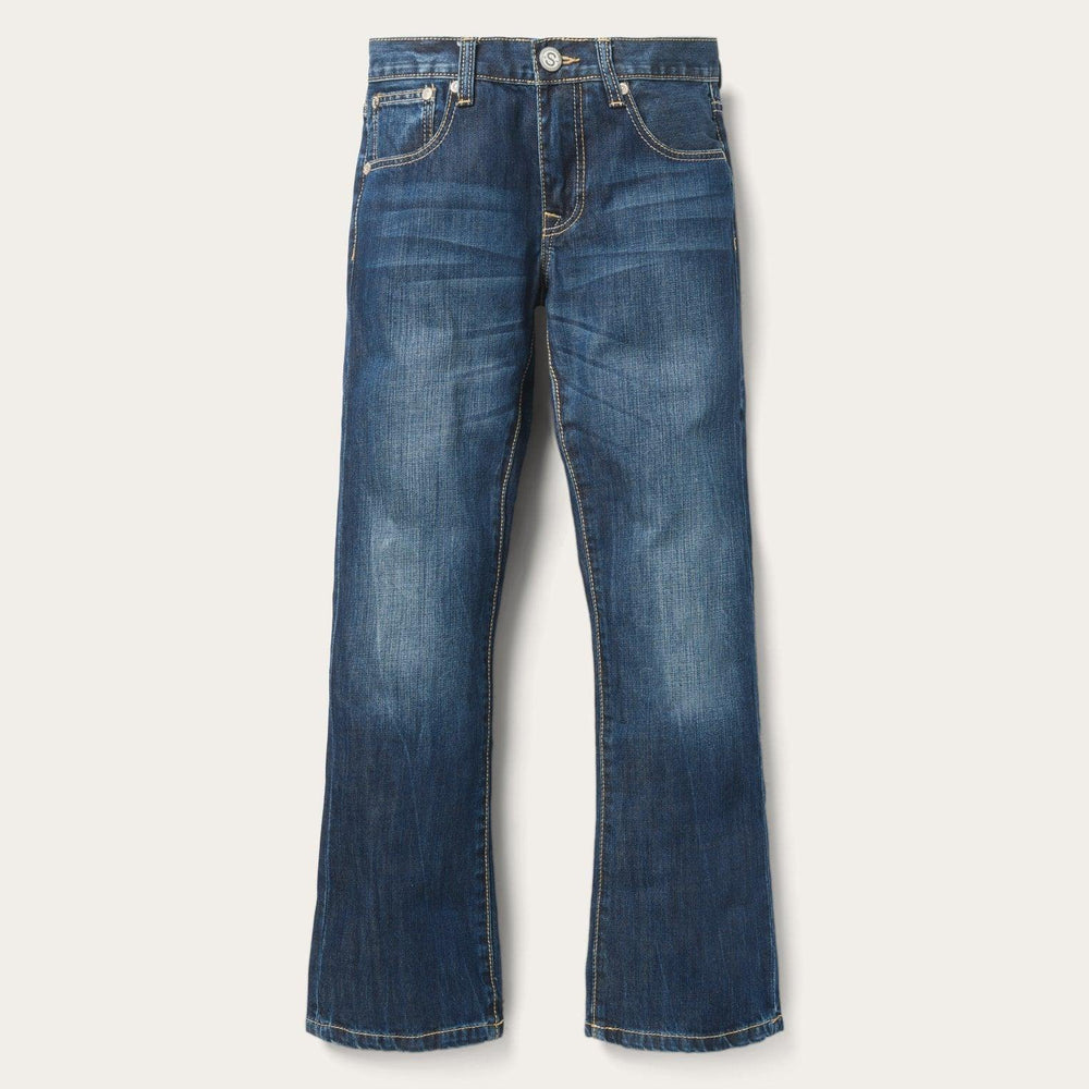 Stetson 1014 Fit Semi-Destructed Wash Jeans - Stetson