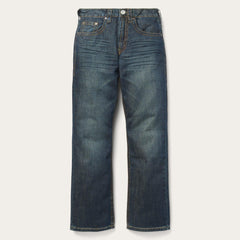 Stetson 1312 Fit Dark Blue Wash Jeans - Flyclothing LLC
