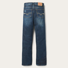 Stetson 1312 Fit Jeans With Back Pocket Detail - Flyclothing LLC