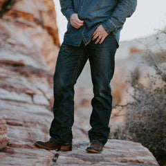 Stetson 1312 Fit Jeans With a Pieced Back Pocket - Flyclothing LLC