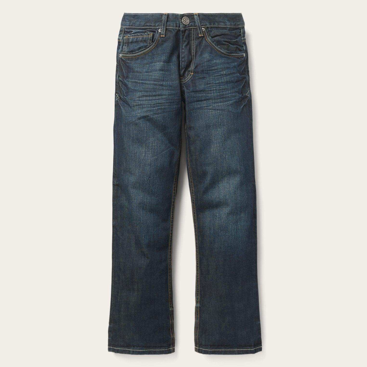 Stetson 1312 Fit Jeans With a Pieced Back Pocket - Stetson - Flyclothing LLC