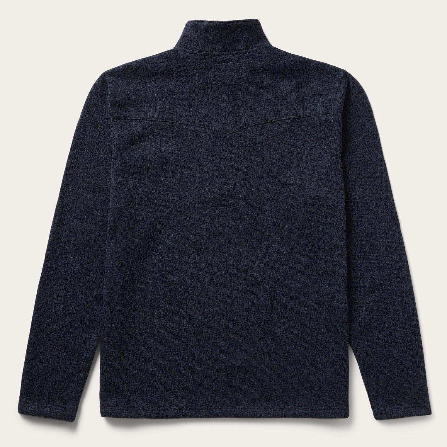 Stetson Button-Front Blue Pullover Knit Sweater - Stetson - Flyclothing LLC