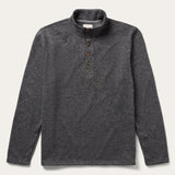 Stetson Button-Front Grey Pullover Knit Sweater - Stetson
