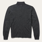 Stetson Elbow Patch Knit Sweater in Grey - Stetson