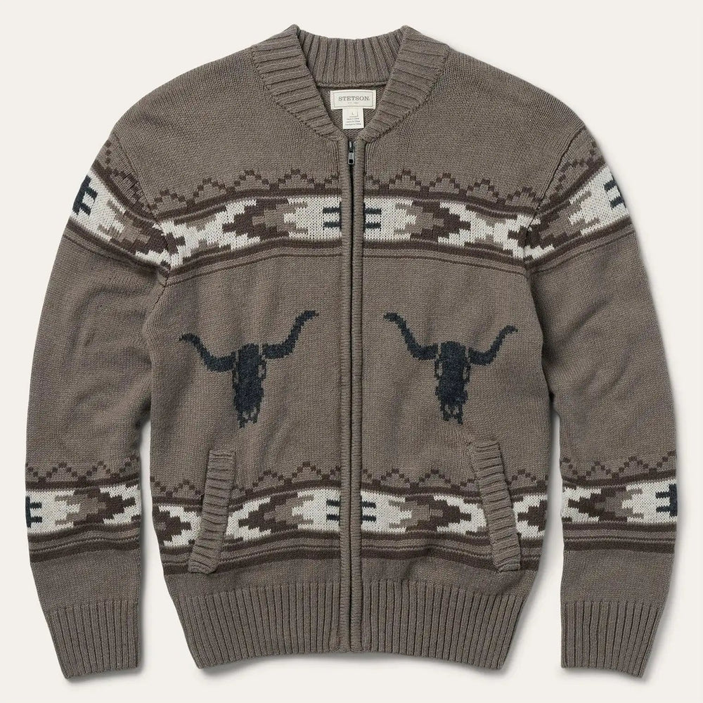 Stetson Longhorn Cardigan - Stetson
