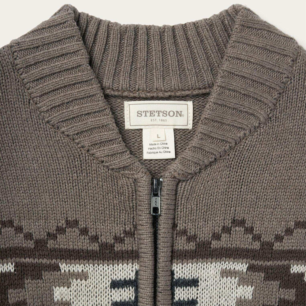 Stetson Longhorn Cardigan - Stetson - Flyclothing LLC