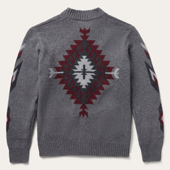 Stetson Grey Aztec Cardigan