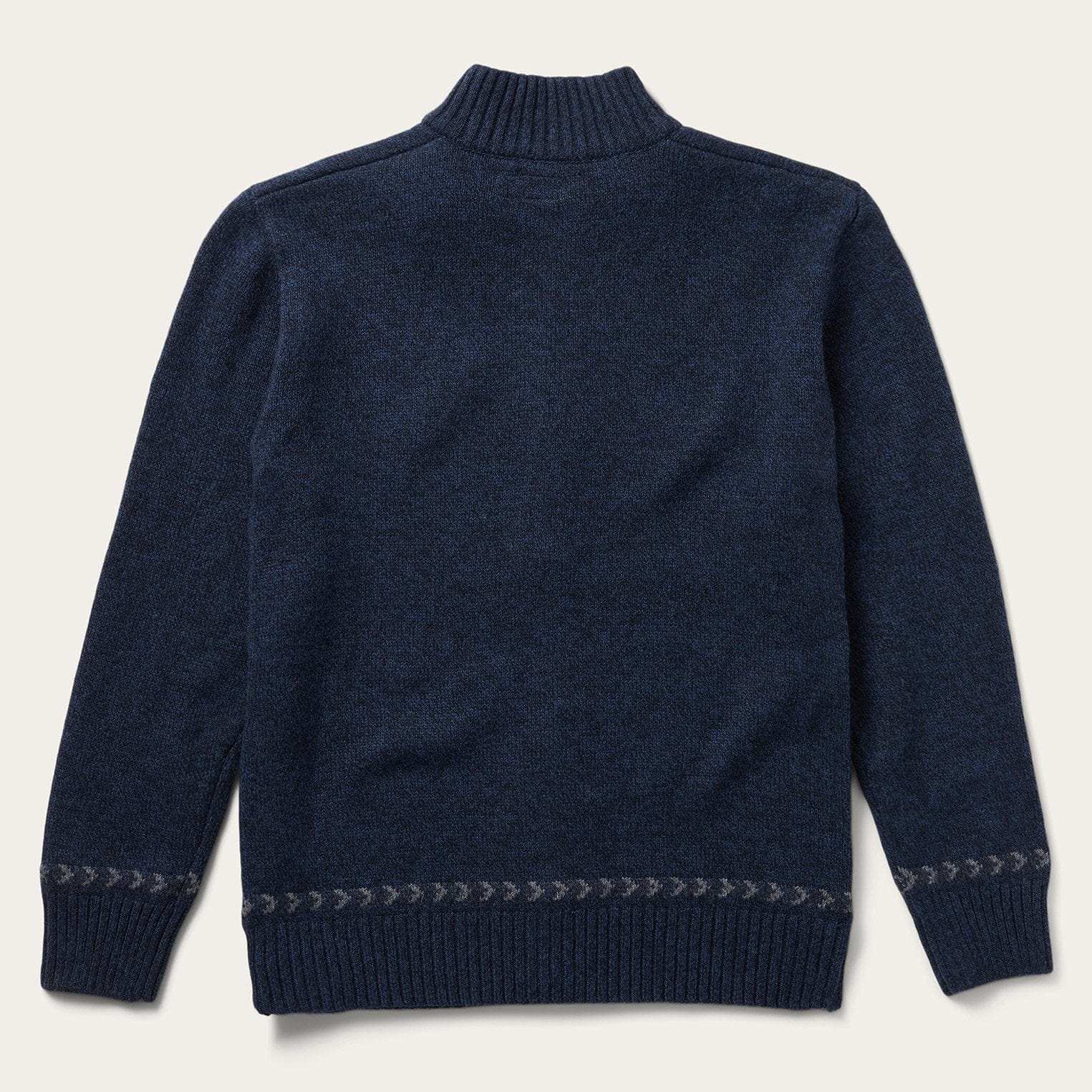 Stetson Navy Aztec Cardigan - Stetson - Flyclothing LLC