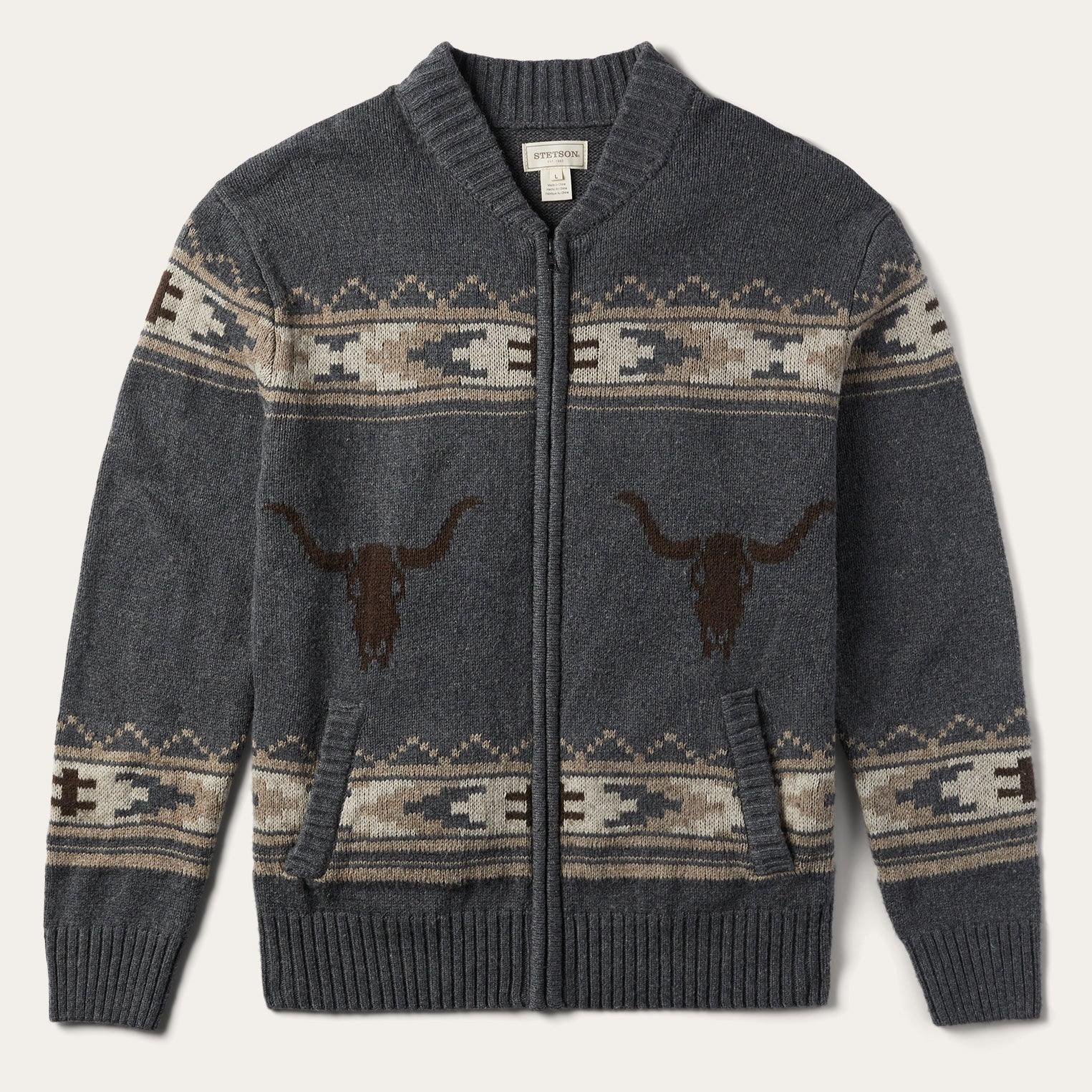 Stetson Longhorn Cardigan