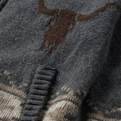 Stetson Longhorn Cardigan - Flyclothing LLC