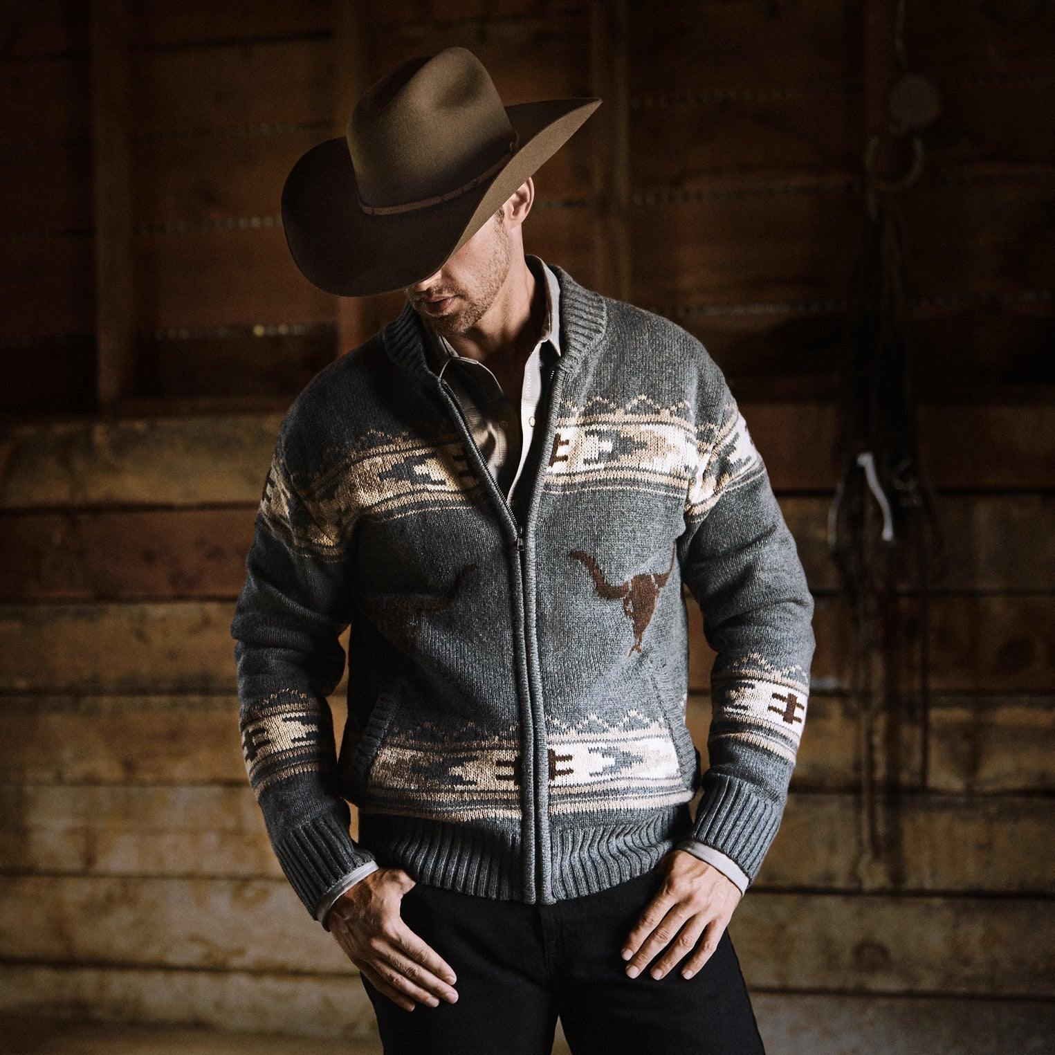 Stetson Longhorn Cardigan