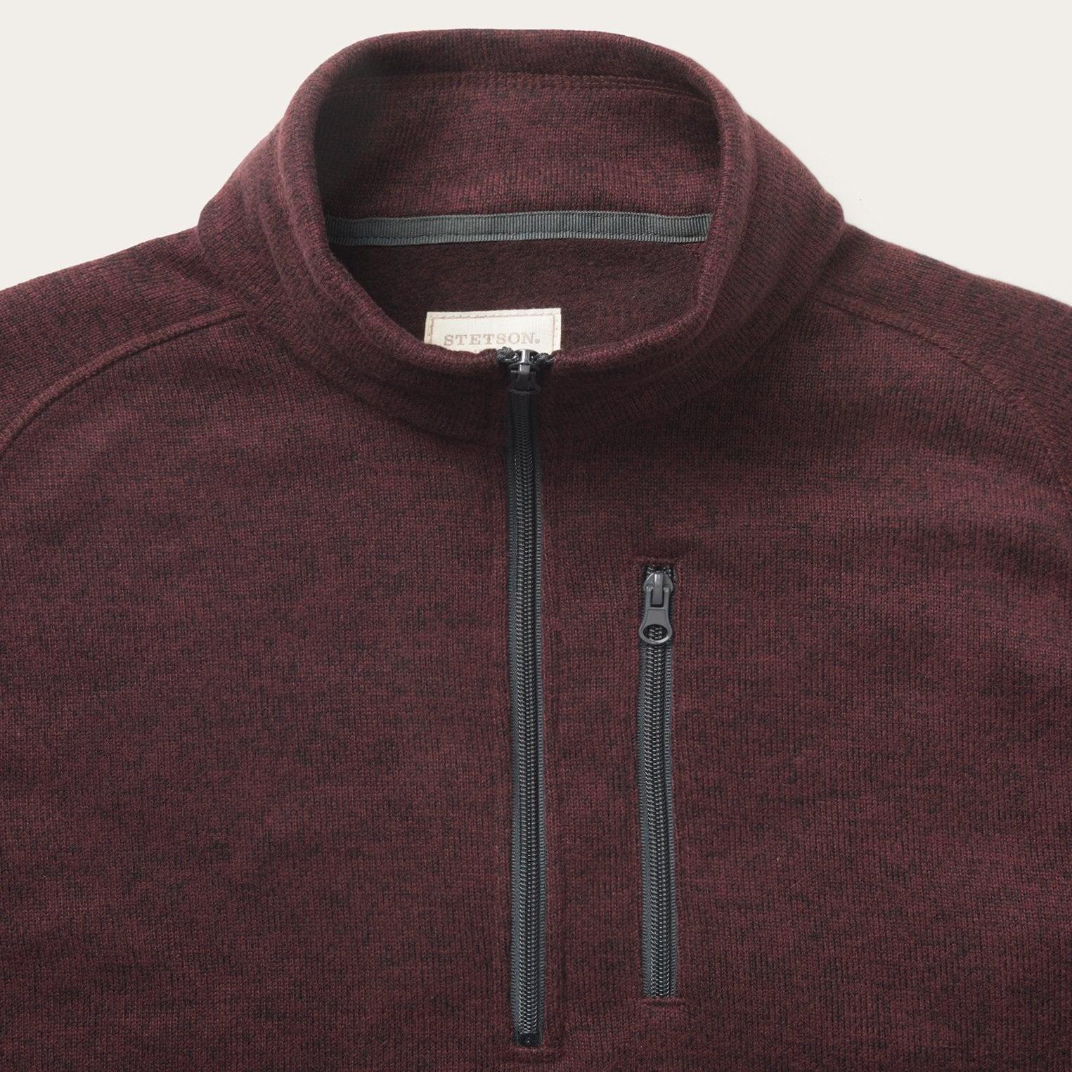 Stetson Wine Knit Pullover