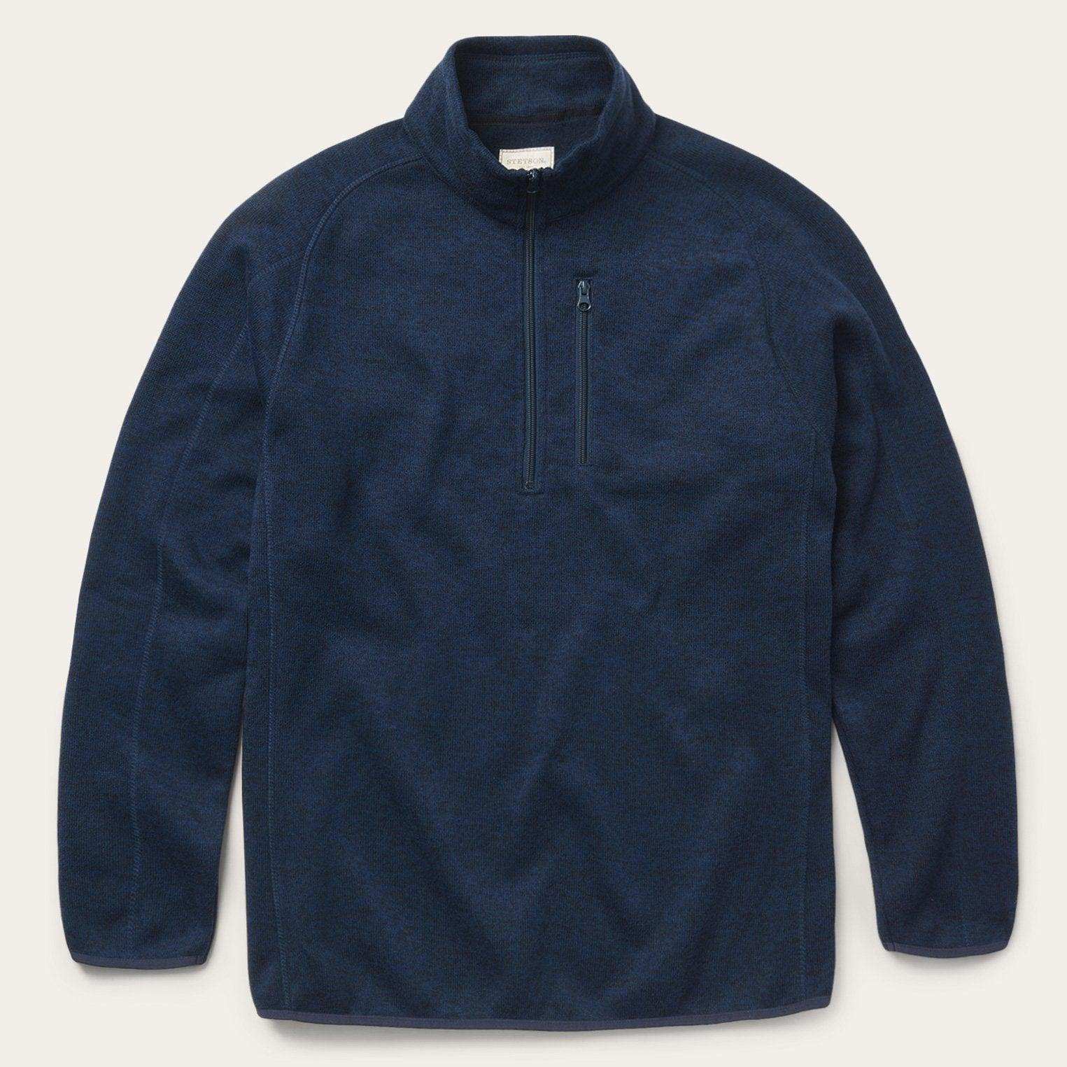 Stetson Blue Knit Pullover - Stetson - Flyclothing LLC