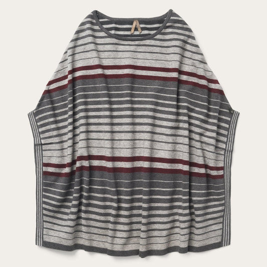 Stetson Ombre Stripe Sweater Poncho - Flyclothing LLC