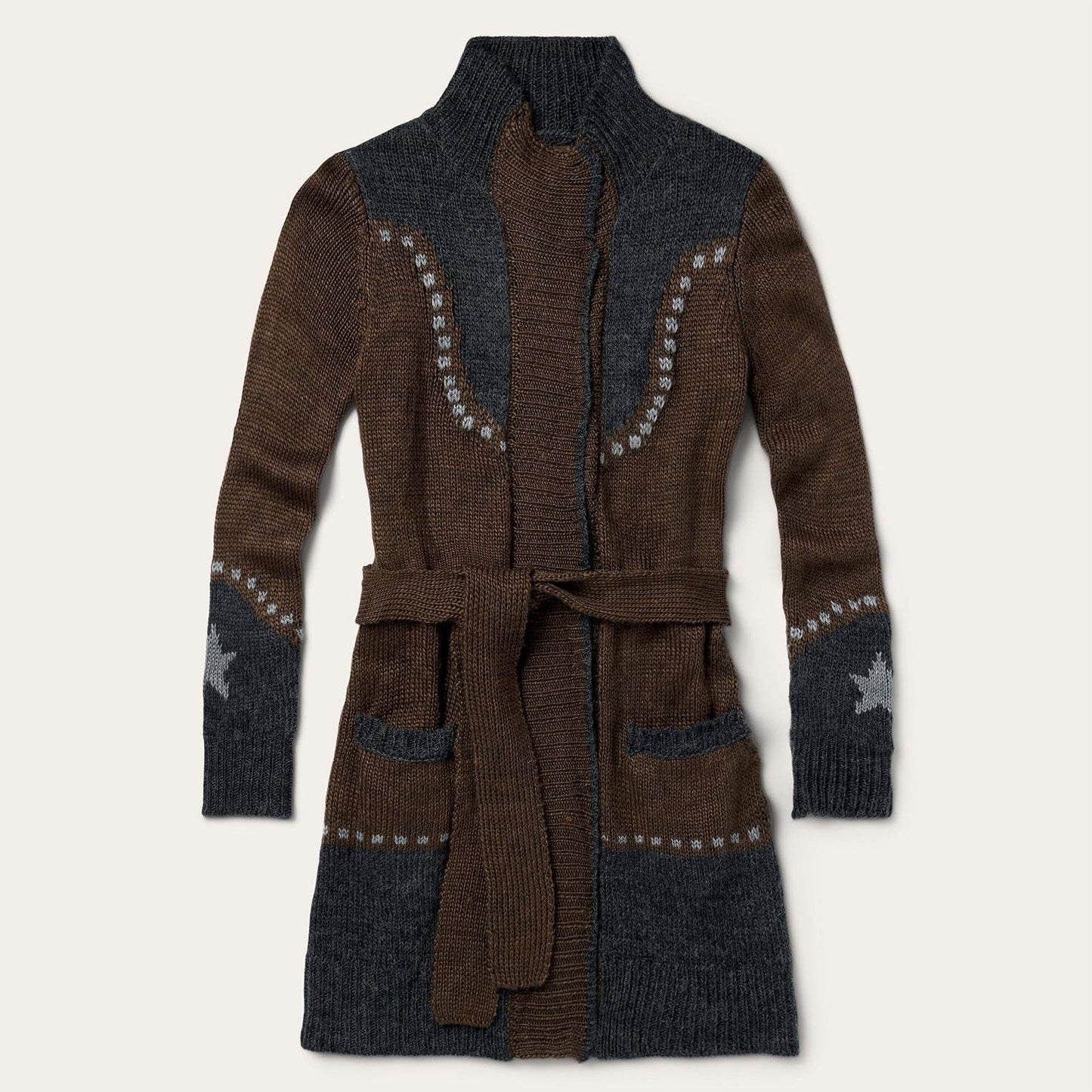 Stetson Vintage Steer Head Cardigan - Stetson - Flyclothing LLC