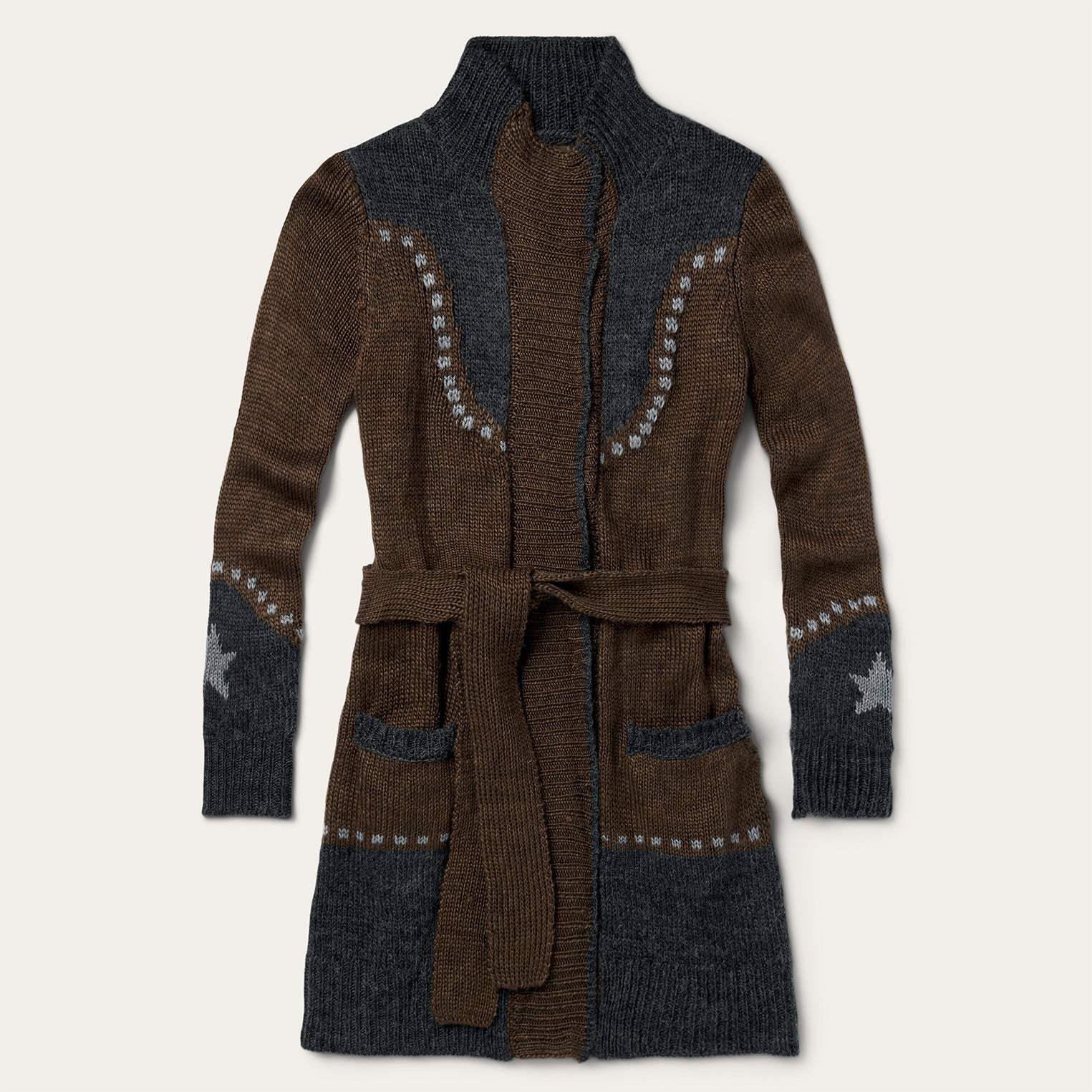 Stetson Vintage Steer Head Cardigan - Stetson - Flyclothing LLC