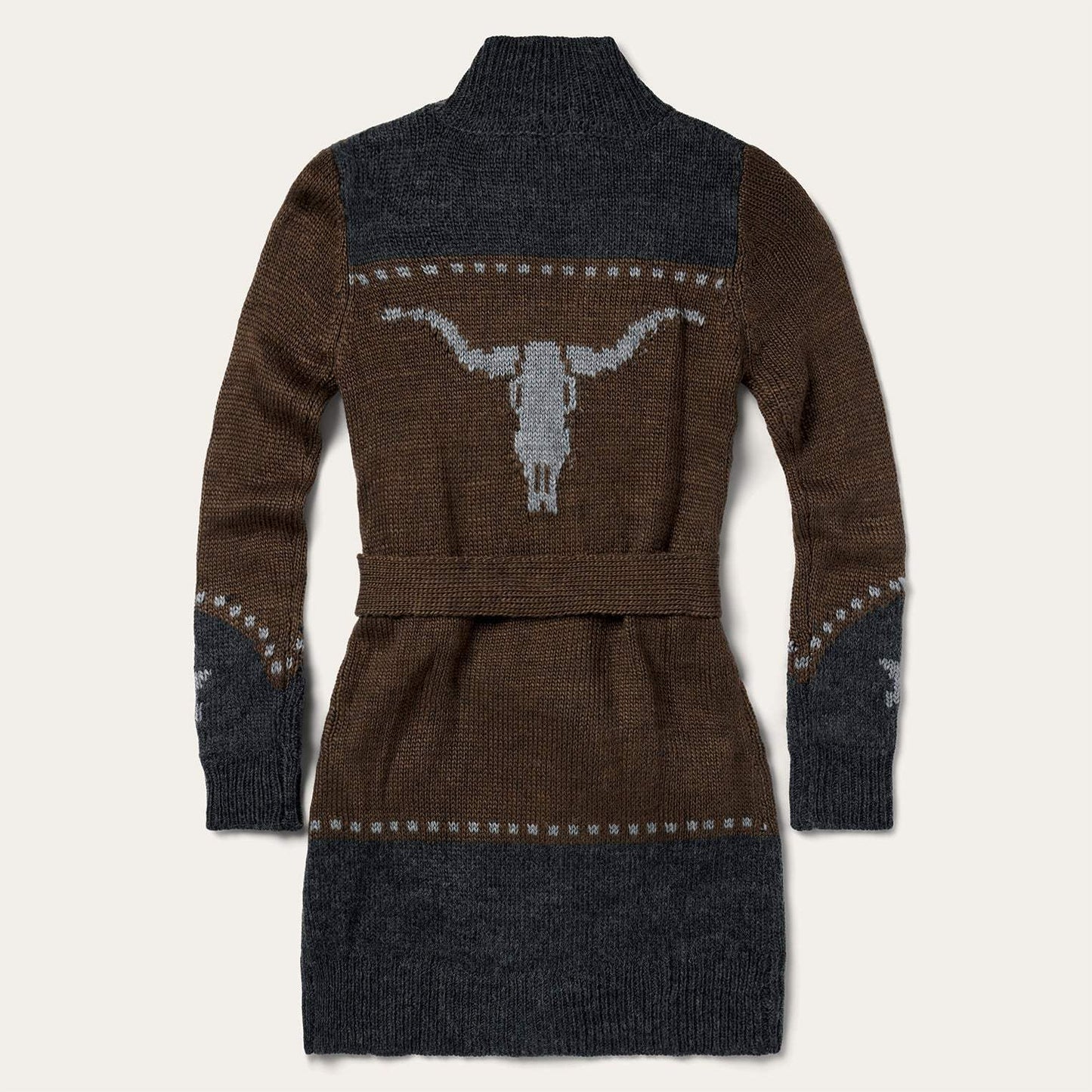 Stetson Vintage Steer Head Cardigan - Stetson - Flyclothing LLC