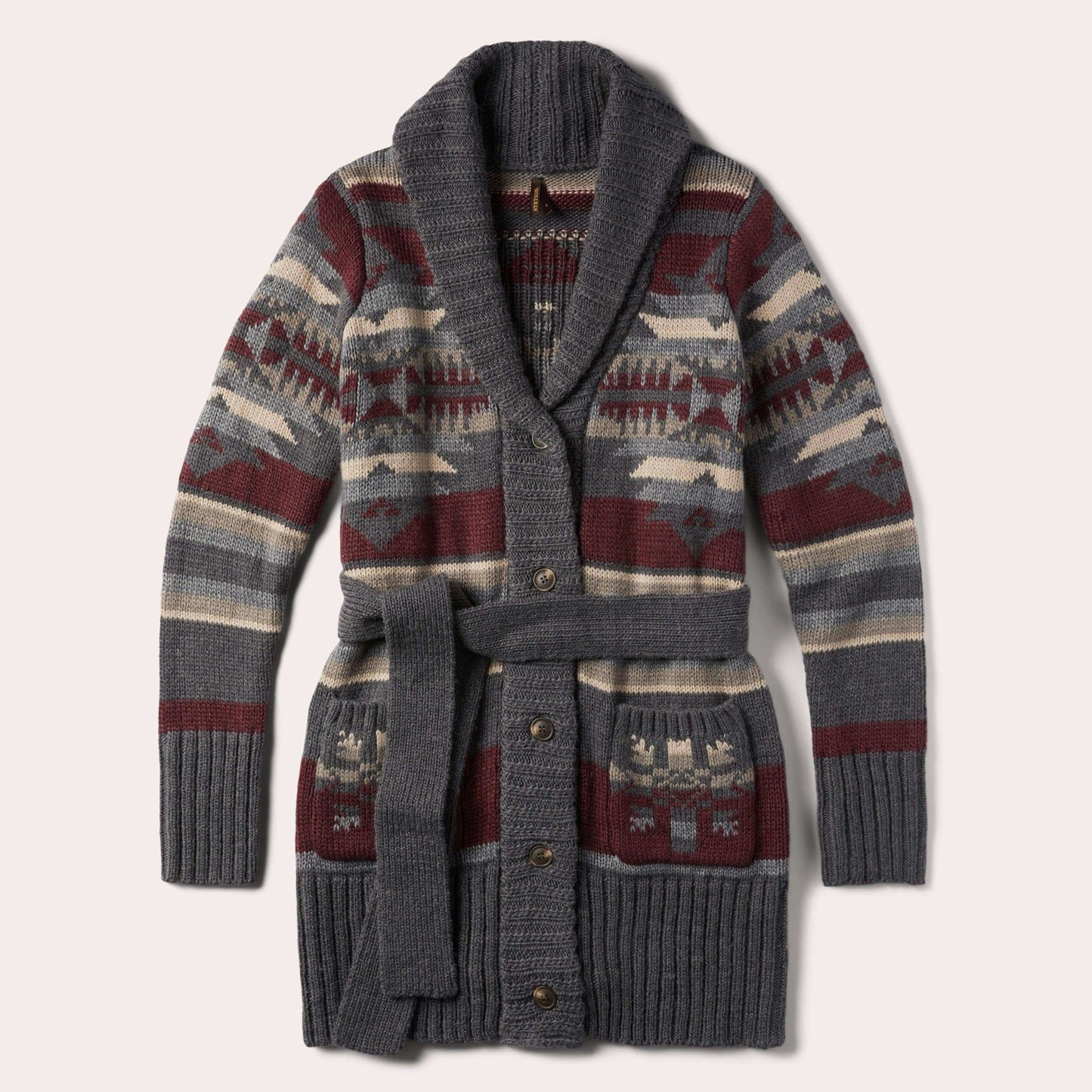 Stetson Aztec Belted Cardigan - Stetson - Flyclothing LLC