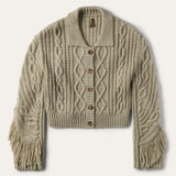 Stetson Cream Fringed Cardigan - Stetson - Flyclothing LLC