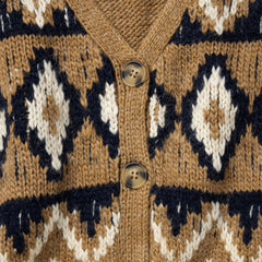 Stetson Gold Aztec Cardigan - Flyclothing LLC