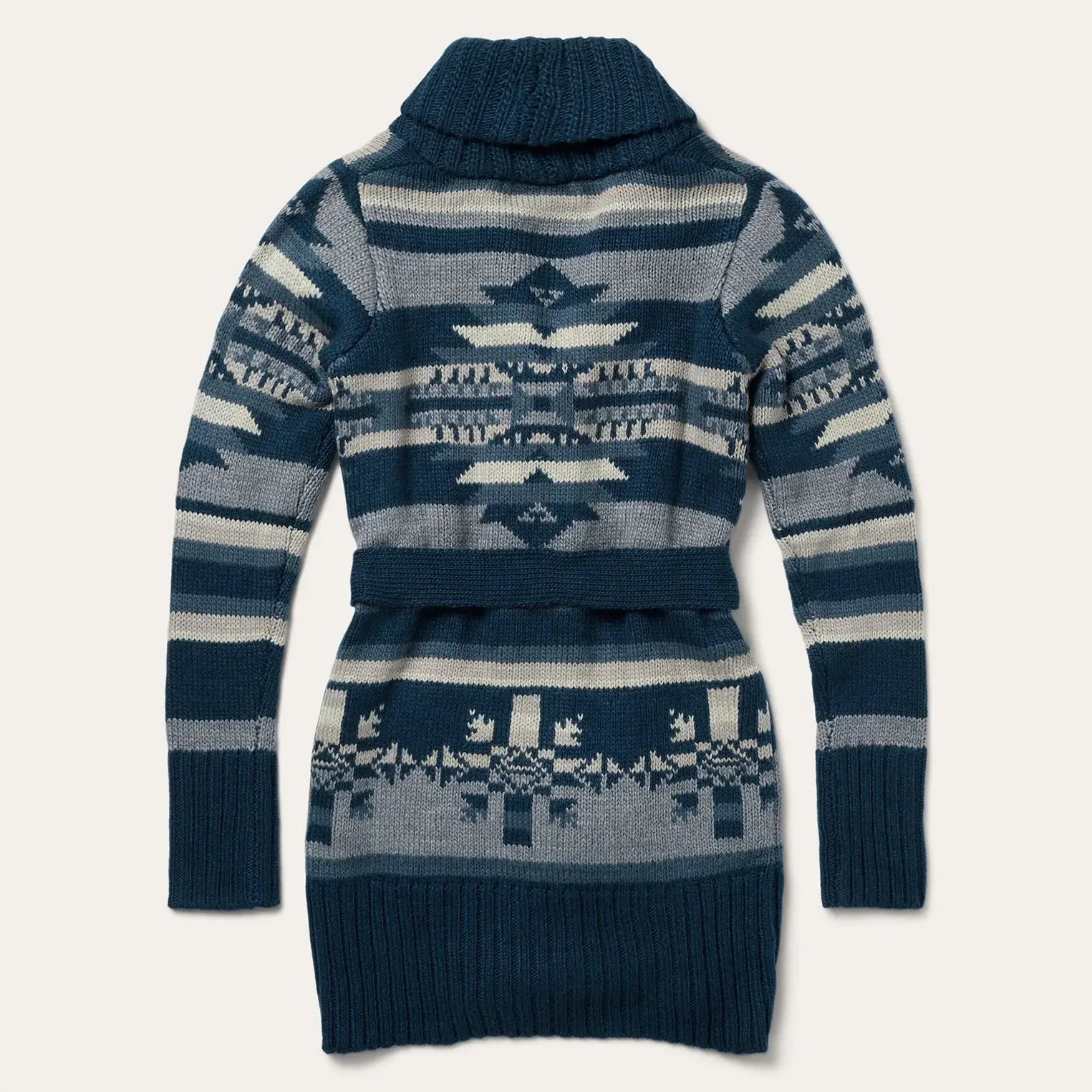 Stetson Indigo Aztec Belted Cardigan - Stetson - Flyclothing LLC