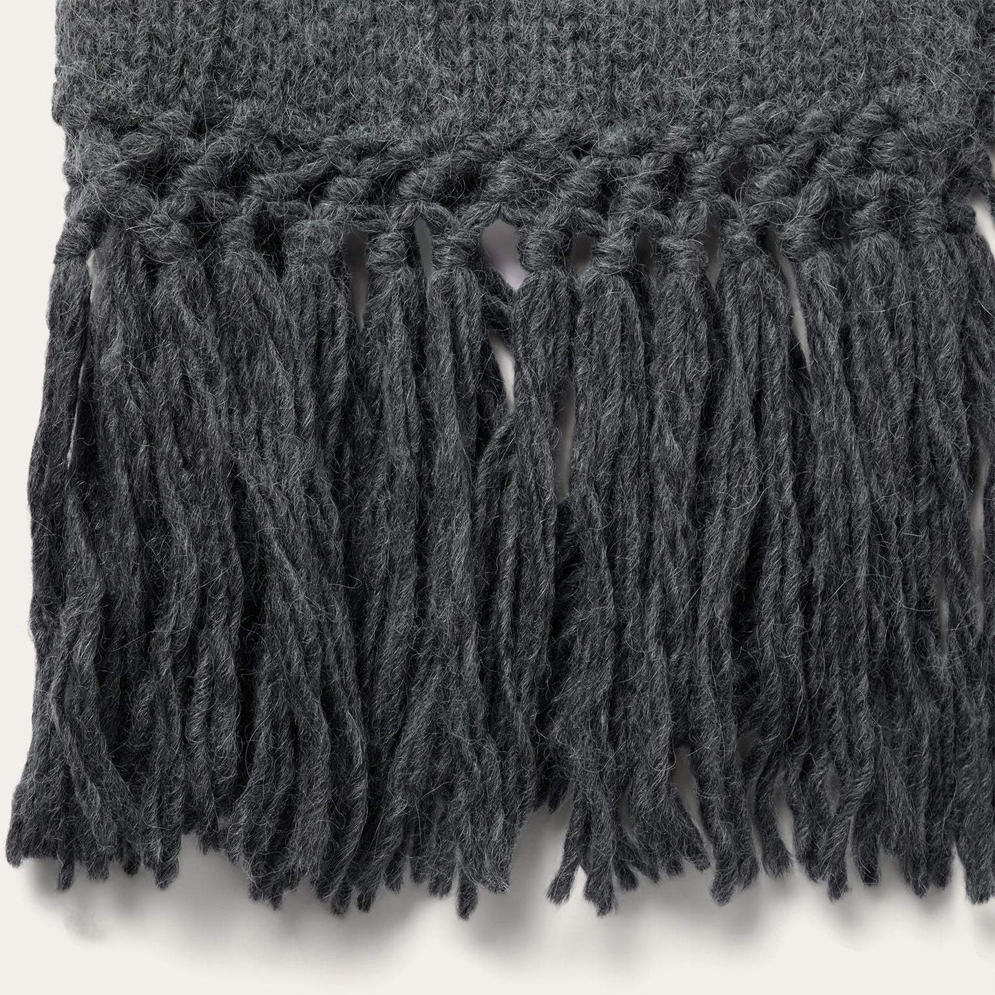 Stetson Charcoal Fringed Cardigan - Stetson - Flyclothing LLC