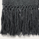Stetson Charcoal Fringed Cardigan - Stetson