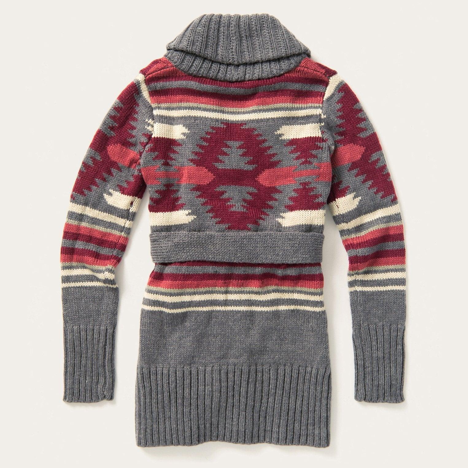 Stetson Aztec Knit Shawl Collar Sweater - Flyclothing LLC